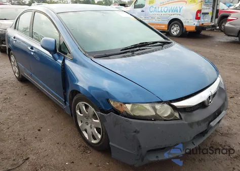 2010 Honda Civic Lx из США, поврежденный, VIN 19XFA1F57AE016723